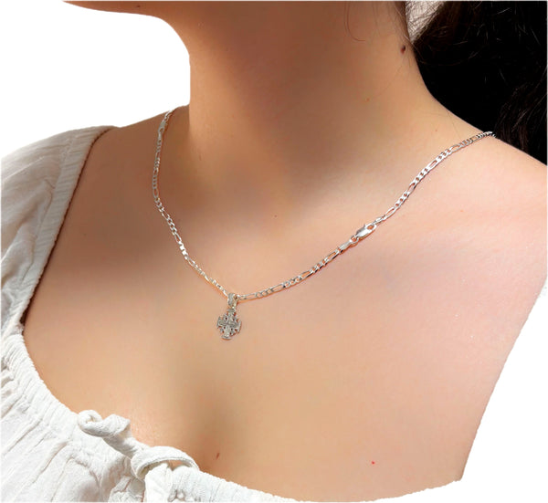 Croce Jerusalem  in argento 925°°