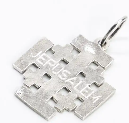 Croce Jerusalem  in argento 925°°