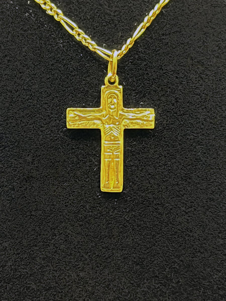 Croce traditio oro giallo o bianco 18kt
