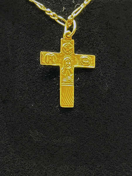 Croce traditio oro giallo o bianco 18kt