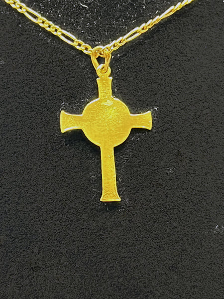 Croce gloriosa oro giallo o bianco 18kt