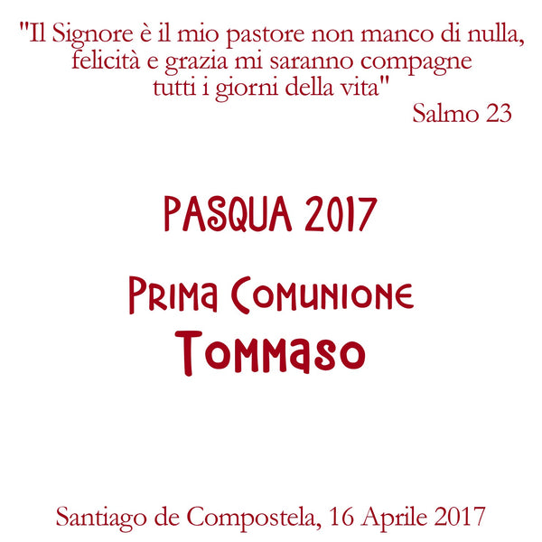 Ricordini per eventi
